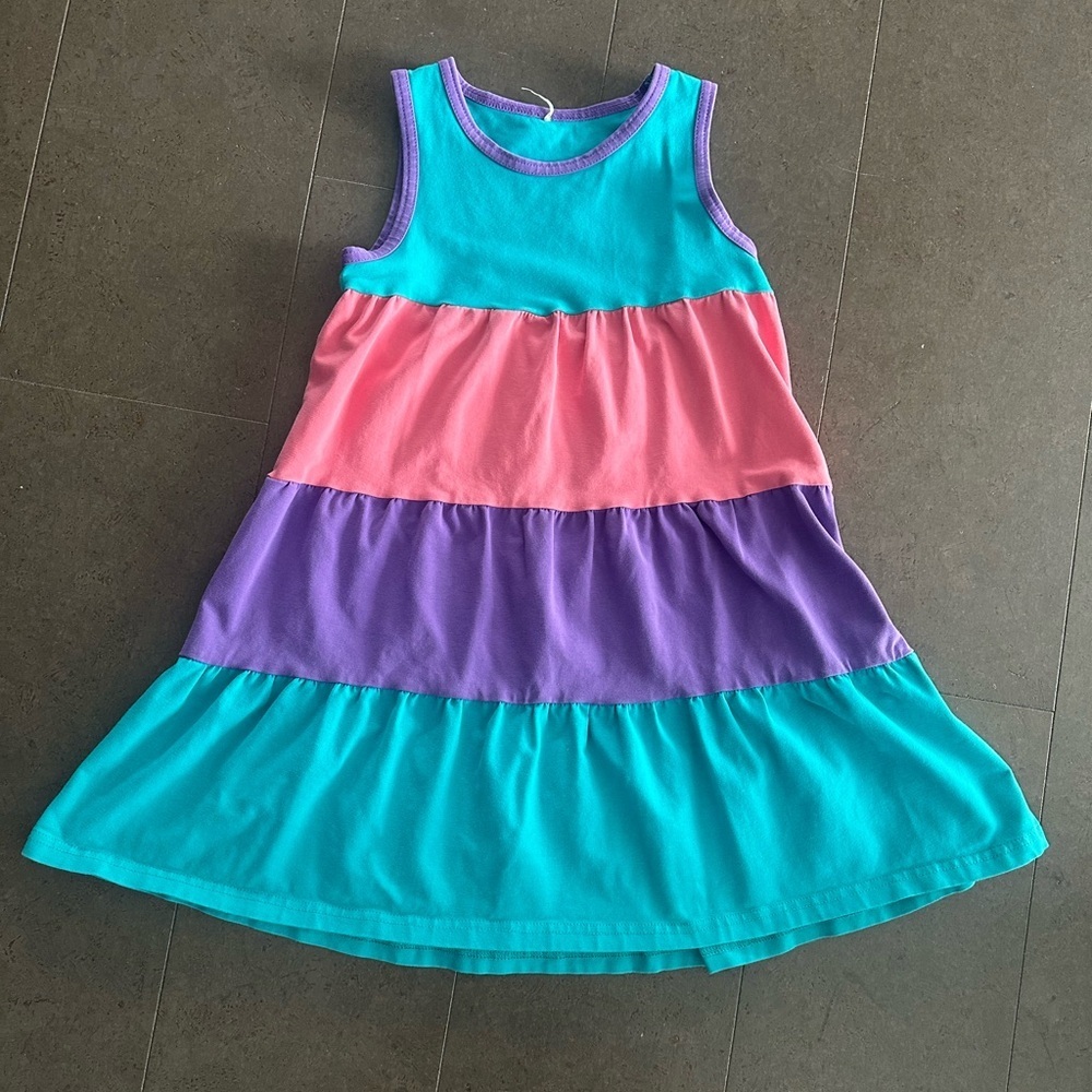 Colorful Peekaboo Beans Dress size 5